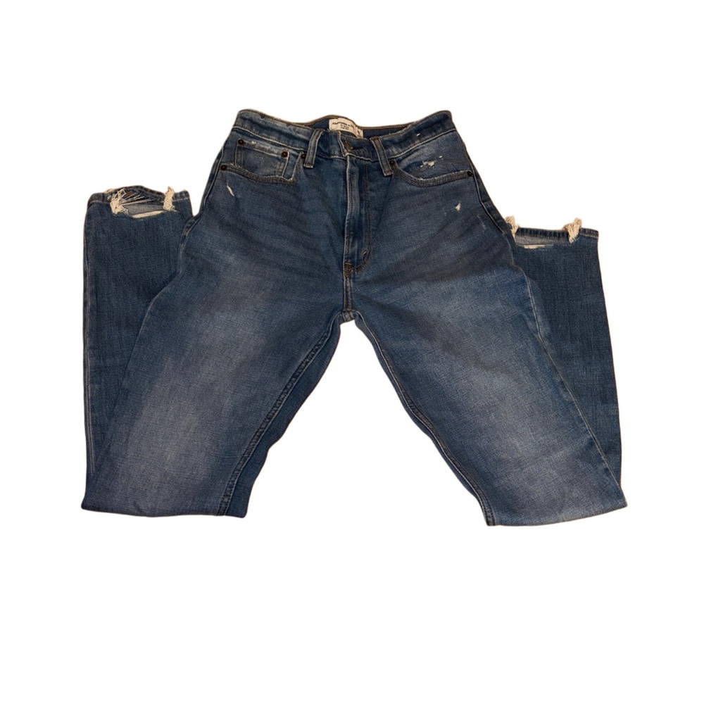 Abercrombie & Fitch The Skinny High Rise Medium Wash Women’s Jeans
